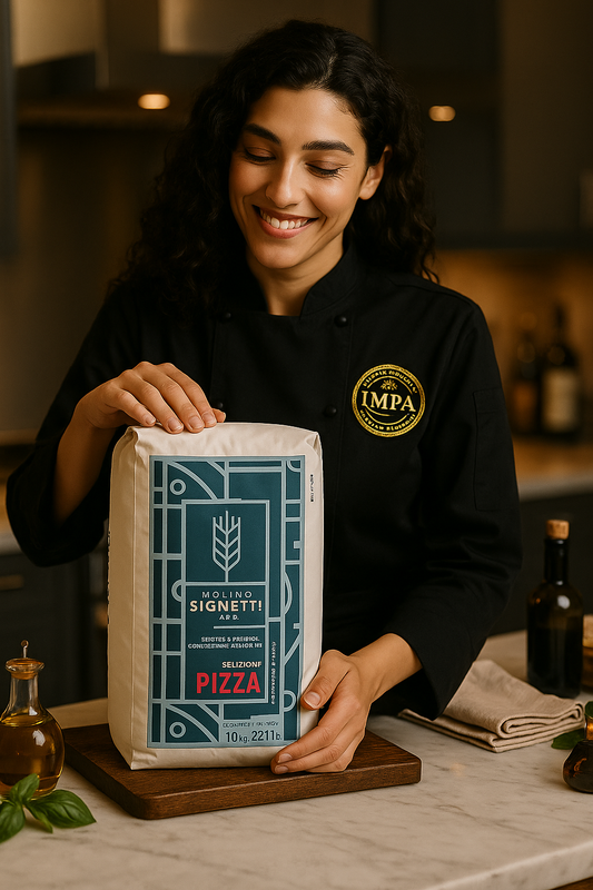 Farine SG49 Blu – Selezione Pizza – Molino Signetti – 12,5 kg