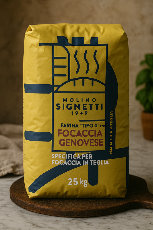 Farine Focaccia Genovese – Molino Signetti – 25 kg