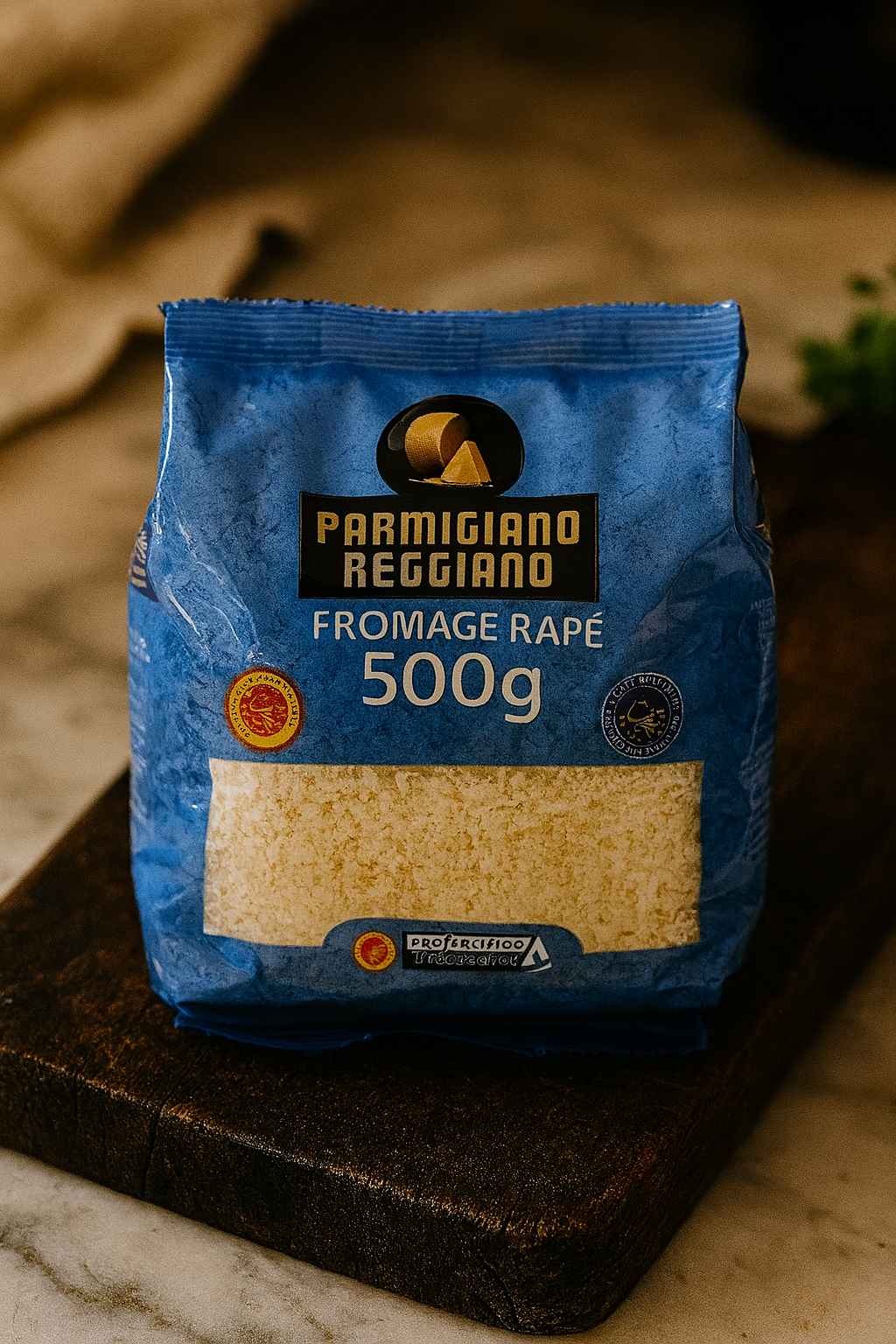 PARMIGIANO REGGIANO RÂPÉ 500 G / LA PIÈCE